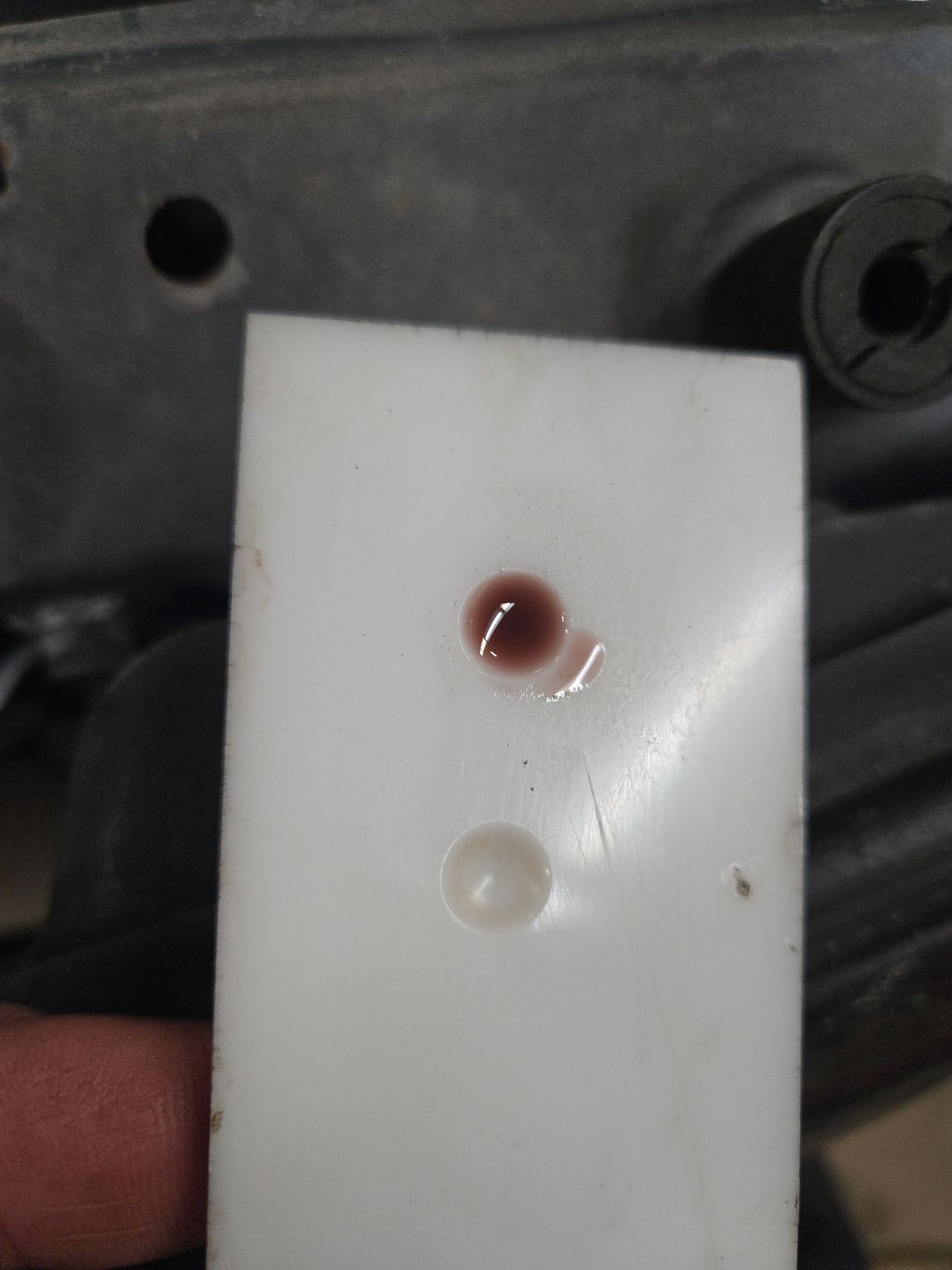 Transmission fluid condition